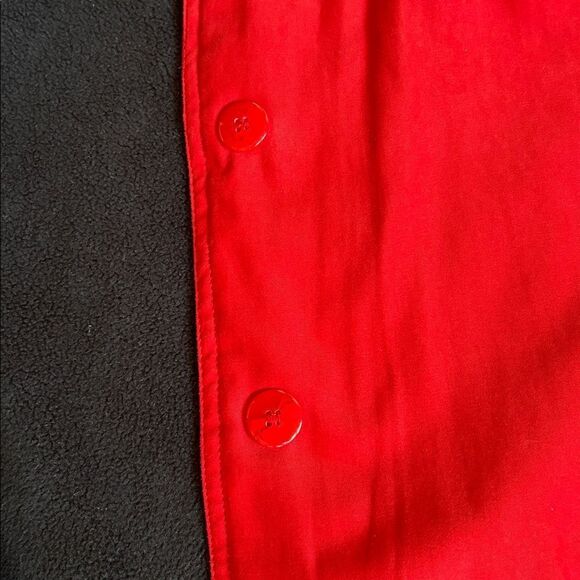 Outbrook Fleece Lined Women's Red Hooded Jacket Size Medium - Picture 9 of 11